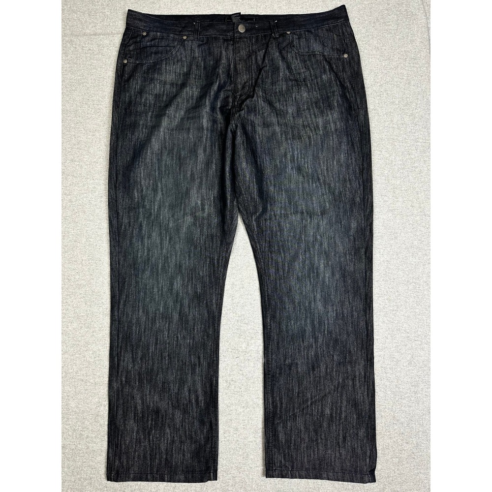 pd&c Straight Fit Jeans Mens 44x30 Dark Wash Indigo Denim Pants